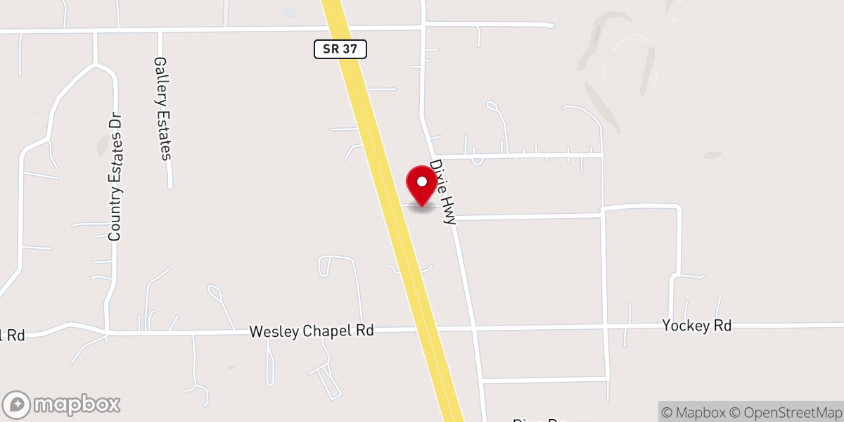Map showing location of The Primitive Porch/Christian Bookstore