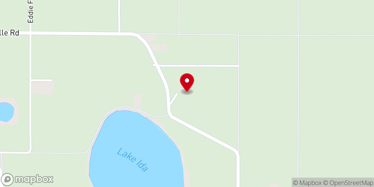 Map showing location of Bethel Church