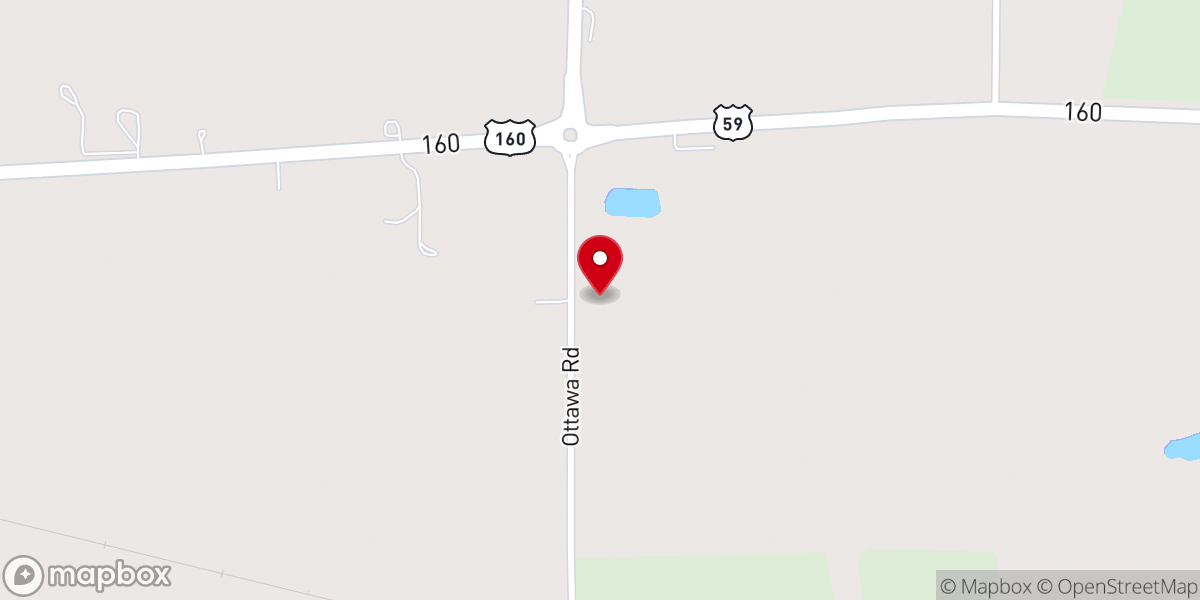 Map showing location of Western Way Cowboy Church
