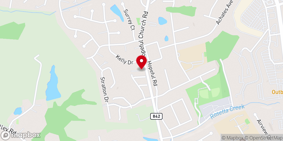 Map showing location of Florence Church Of God