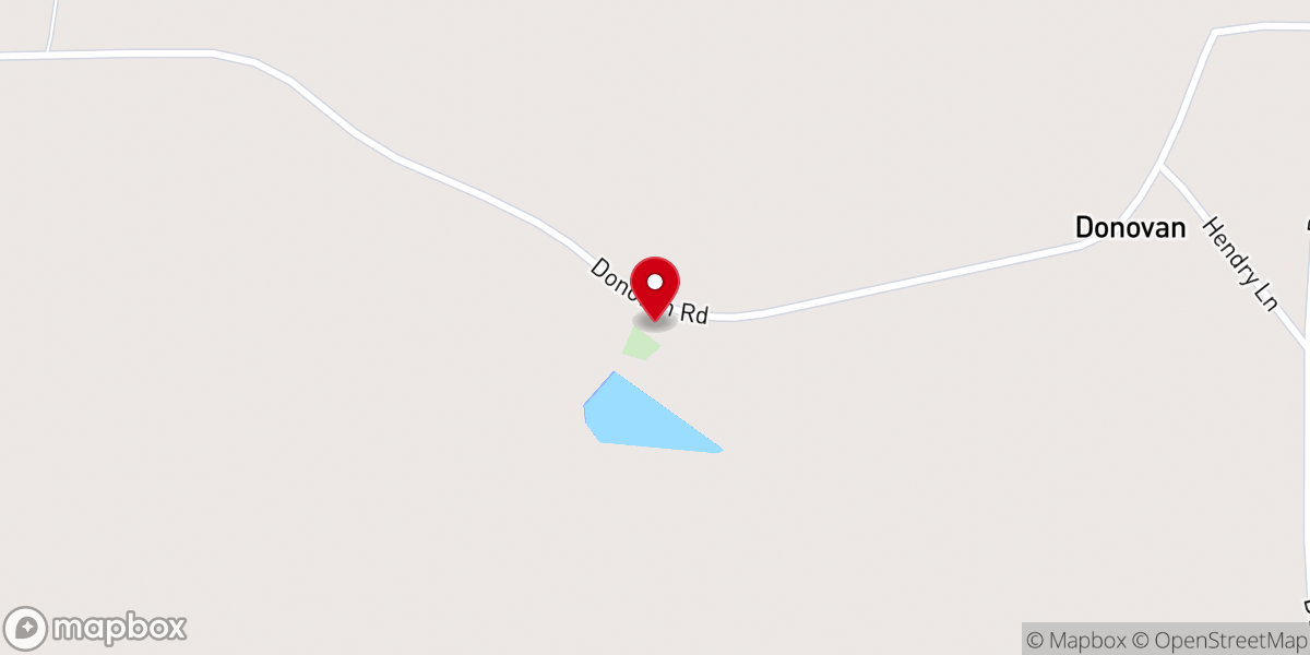 Map showing location of Pine Grove AME Church