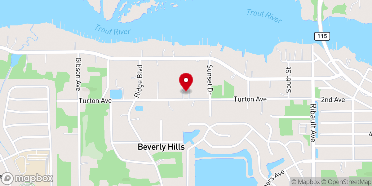 Map showing location of Monument House of Prayer