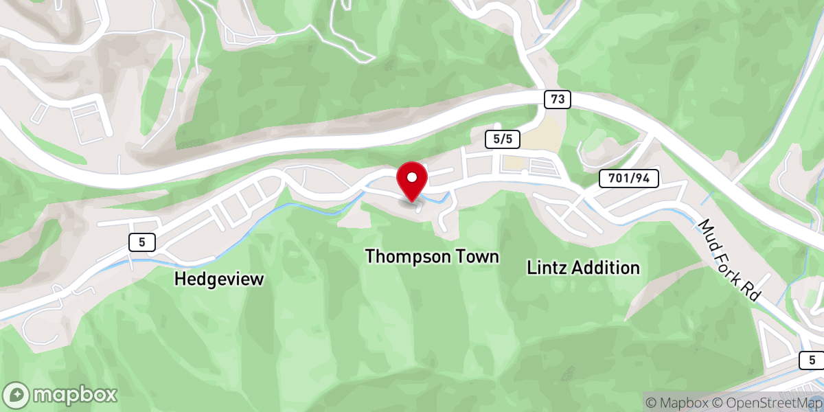 Map showing location of 15 Community Church