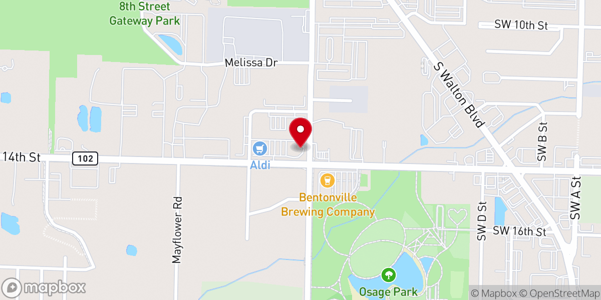 Map showing location of Cosmic Body Wellness Fellowship