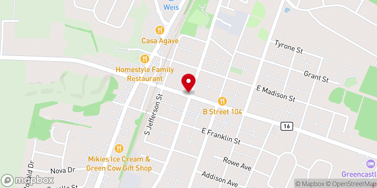 Map showing location of New Light Inc