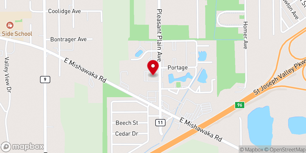 Map showing location of The Church of Jesus Christ of Latter-day Saints