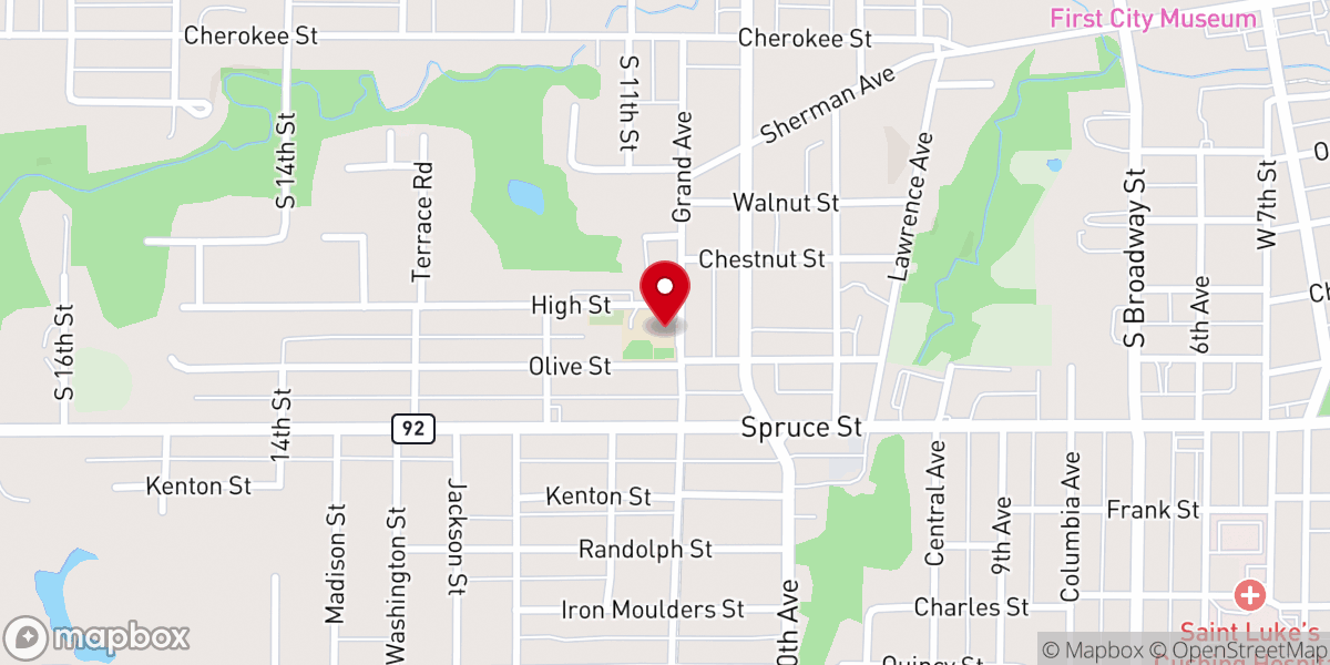 Map showing location of The Remnant Church