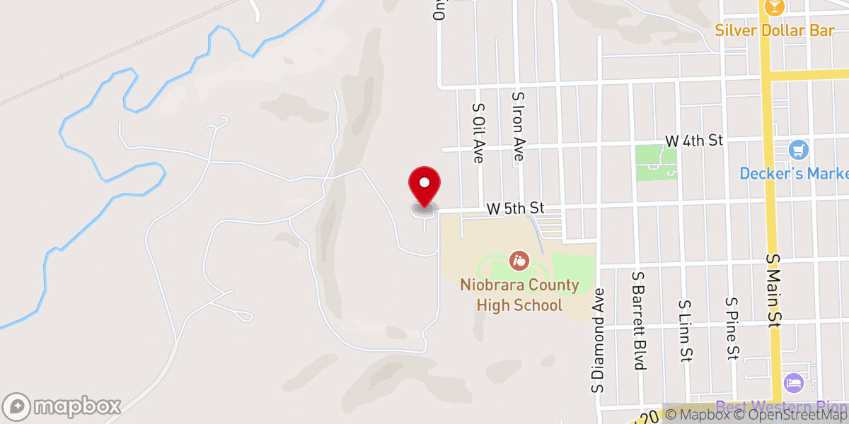 Map showing location of St Leo Catholic Church