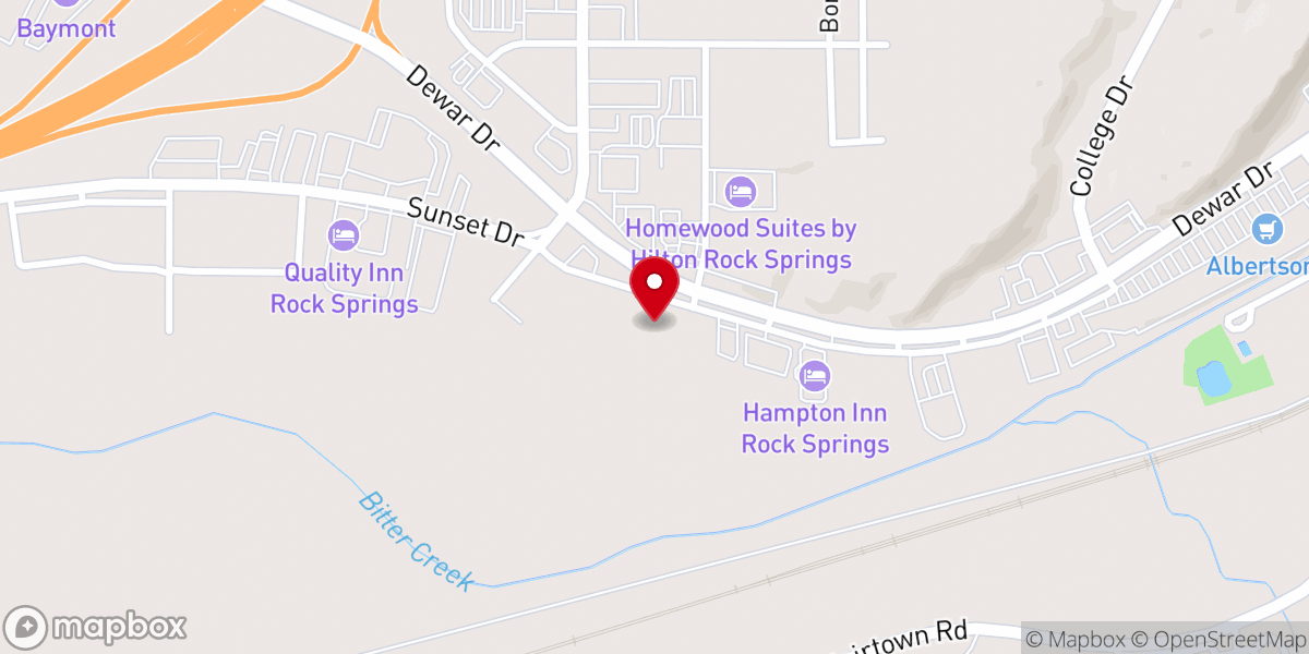 Map showing location of Uplift Church