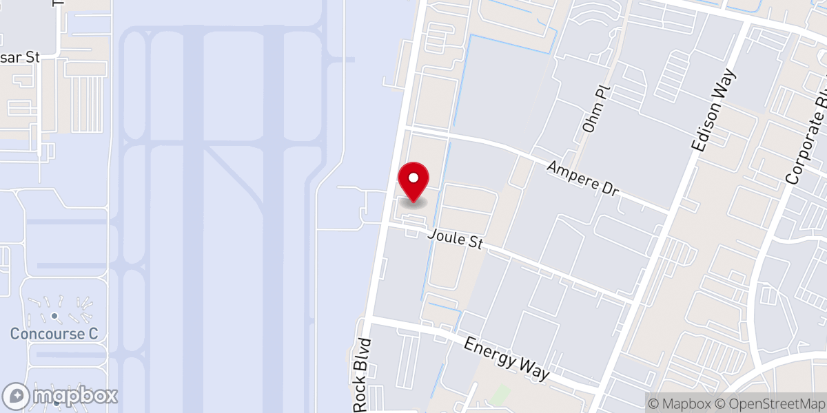 Map showing location of Harvest Family Fellowship