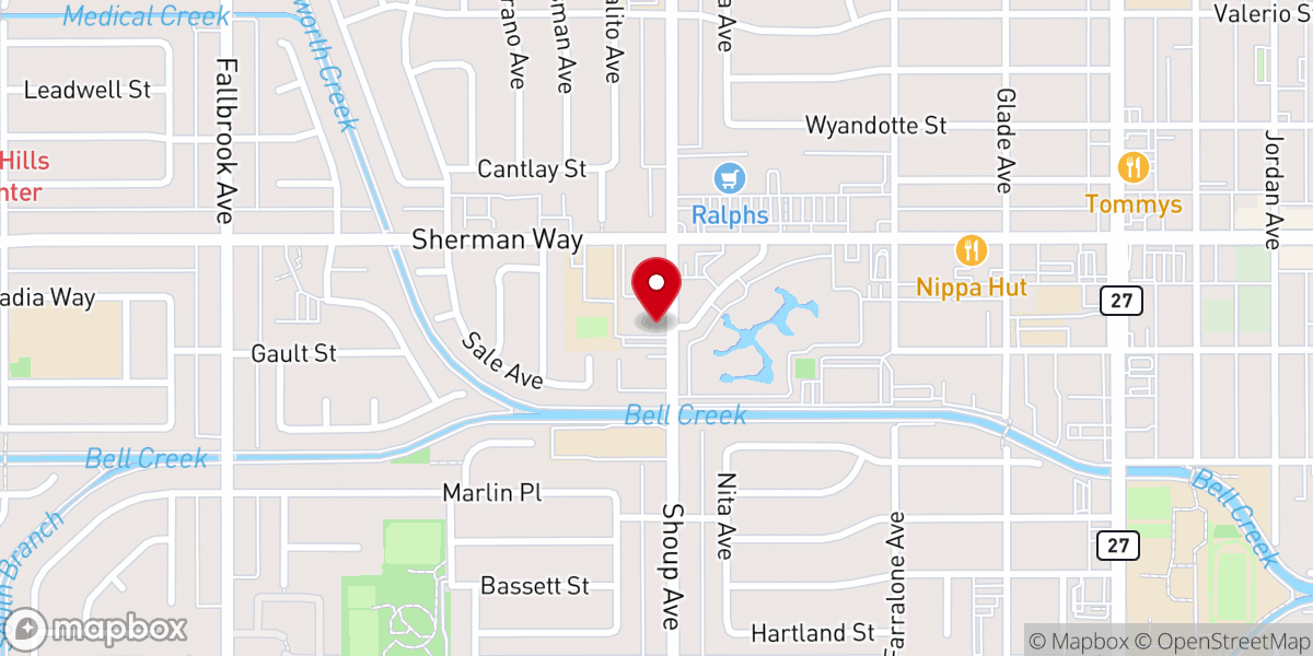 Map showing location of Providence Church