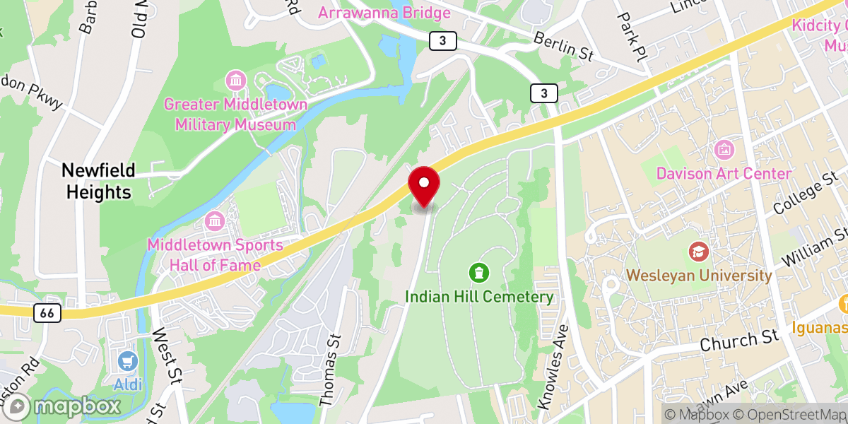 Map showing location of Solid Rock Faith Deliverance Ministries