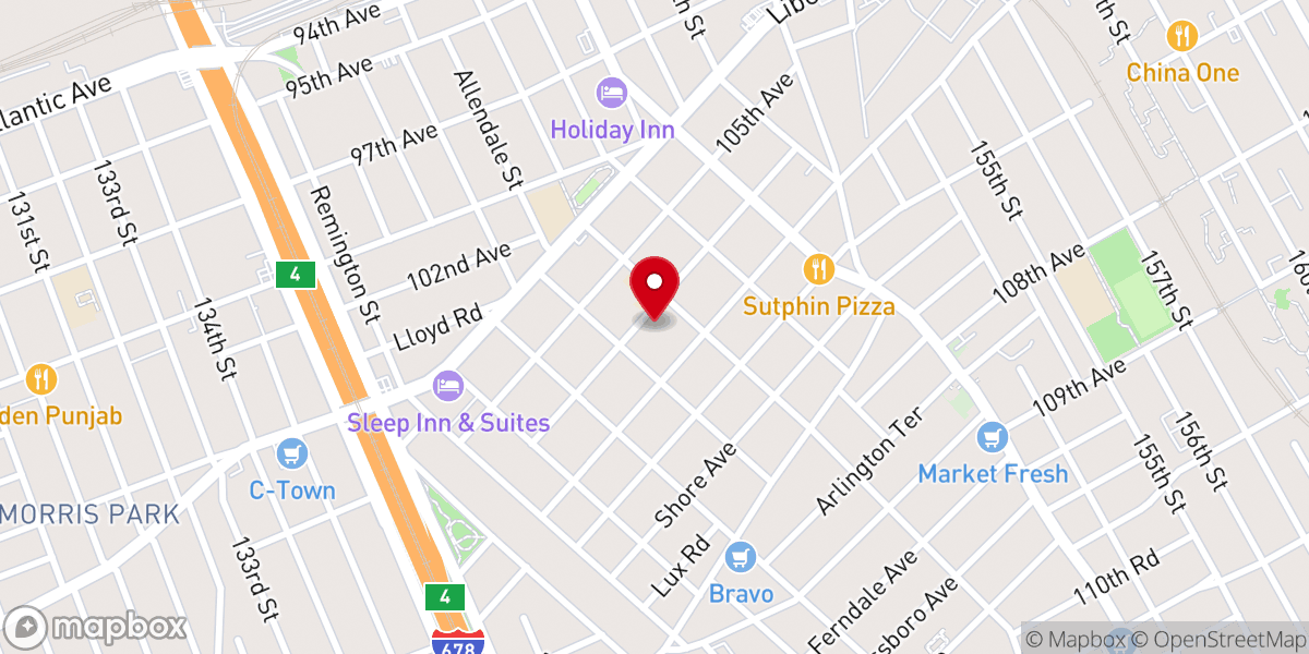 Map showing location of St Pius V RC Church