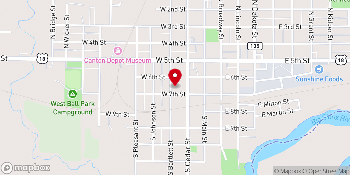 Map showing location of Resurrection Life Fellowship