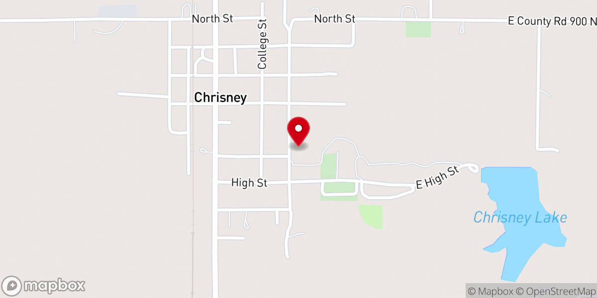 Map showing location of St Martin Catholic Church