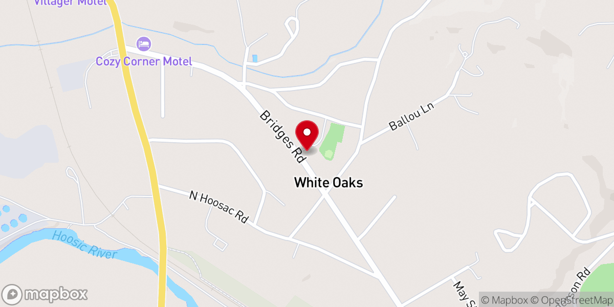 Map showing location of Community Bible Church