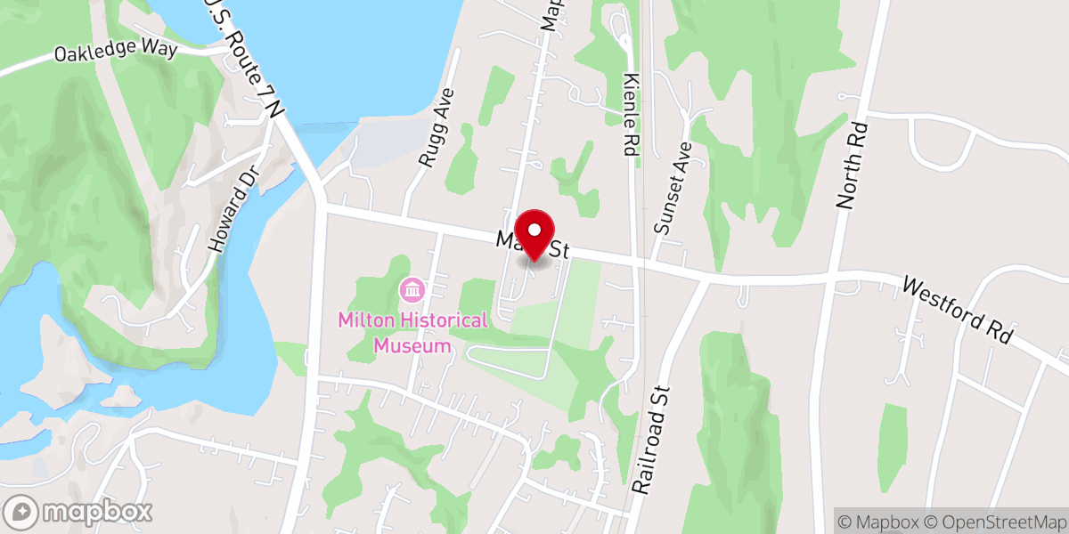 Map showing location of St Ann's Church