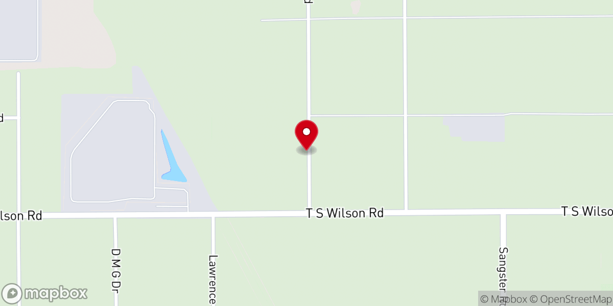 Map showing location of Family Life Church