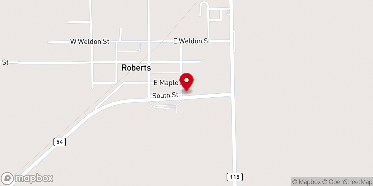 Map showing location of Living Word Youth Group