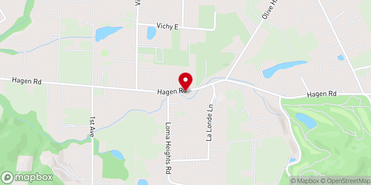 Map showing location of Unity Church In Napa Valley