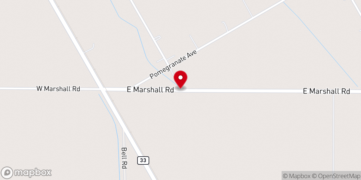 Map showing location of The River of Life Christian Fellowship Church