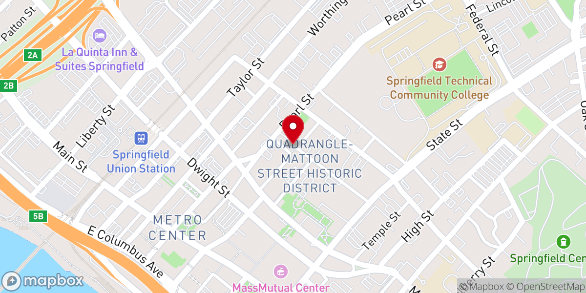 Map showing location of IAR Springfield