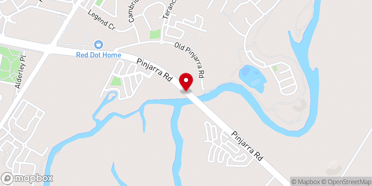 Map showing location of The Potter's House Church Mandurah