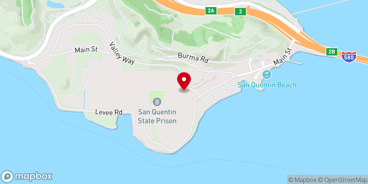 Map showing location of Garden Chapel