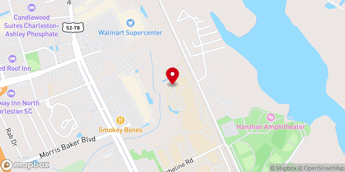 Map showing location of Leona M Burns Ministries Inc