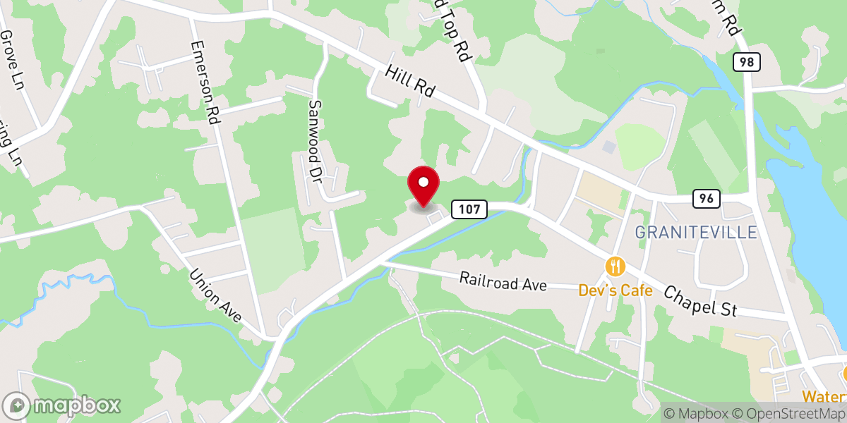 Map showing location of Village Gas