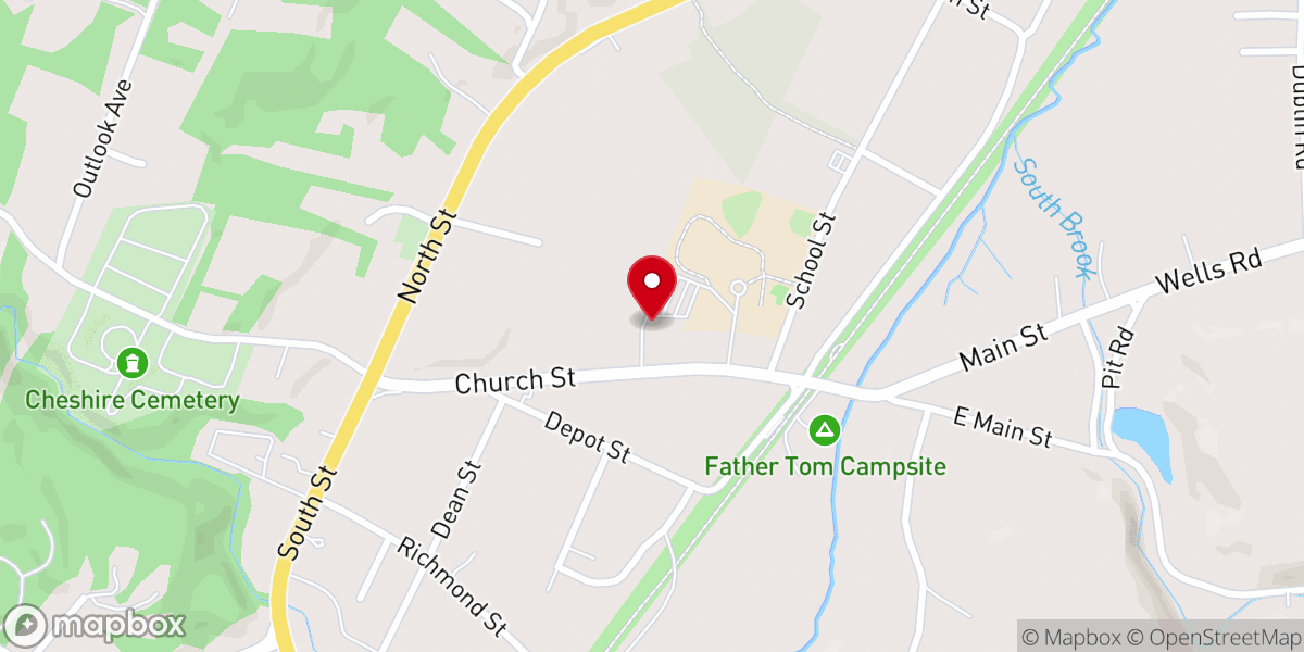 Map showing location of Saint Mary of the Assumption Parish