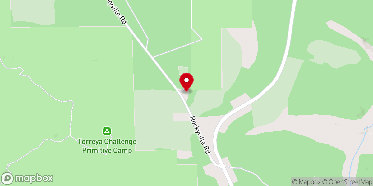 Map showing location of Rockville Missionary Baptist Church