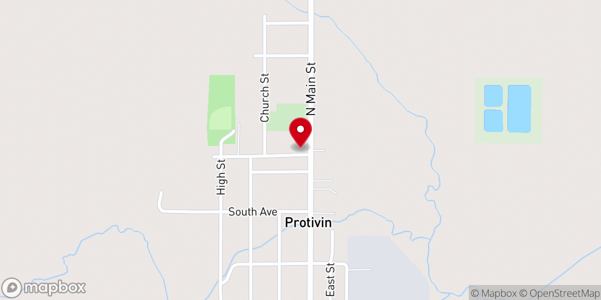 Map showing location of Christ Our Hope Cluster Office
