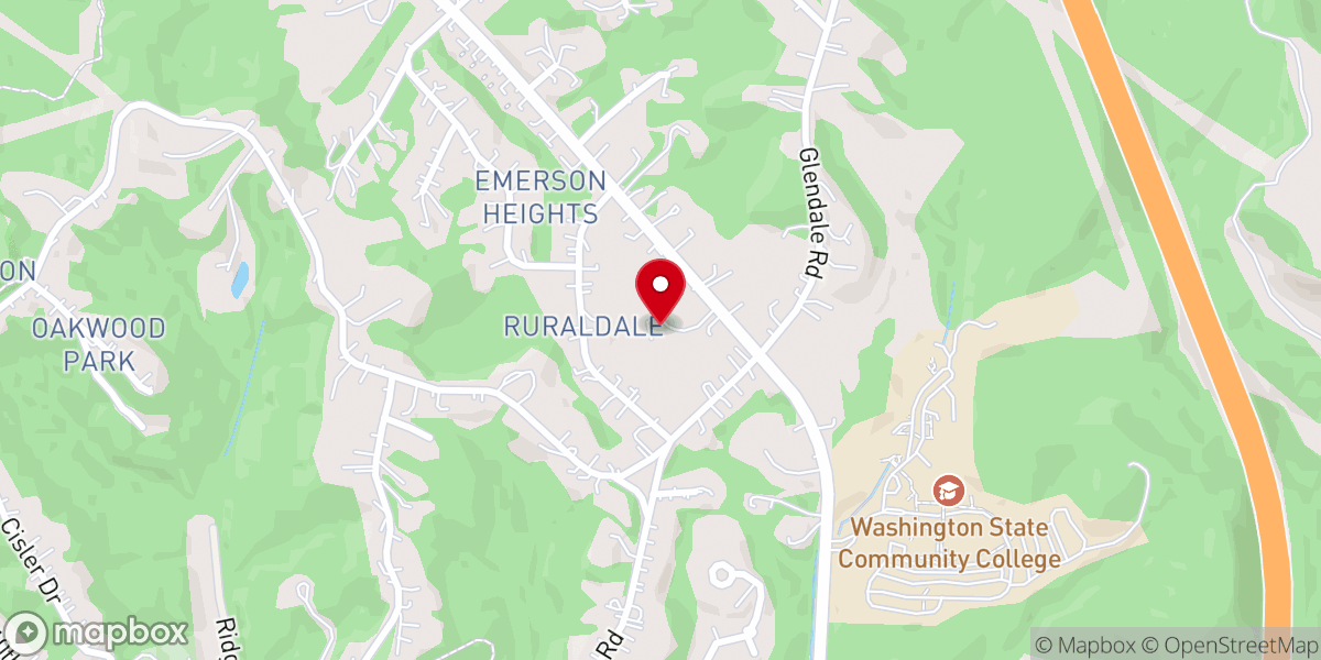 Map showing location of Central Christian Church