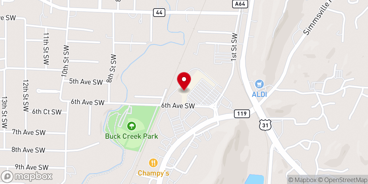 Map showing location of Cultivate Church