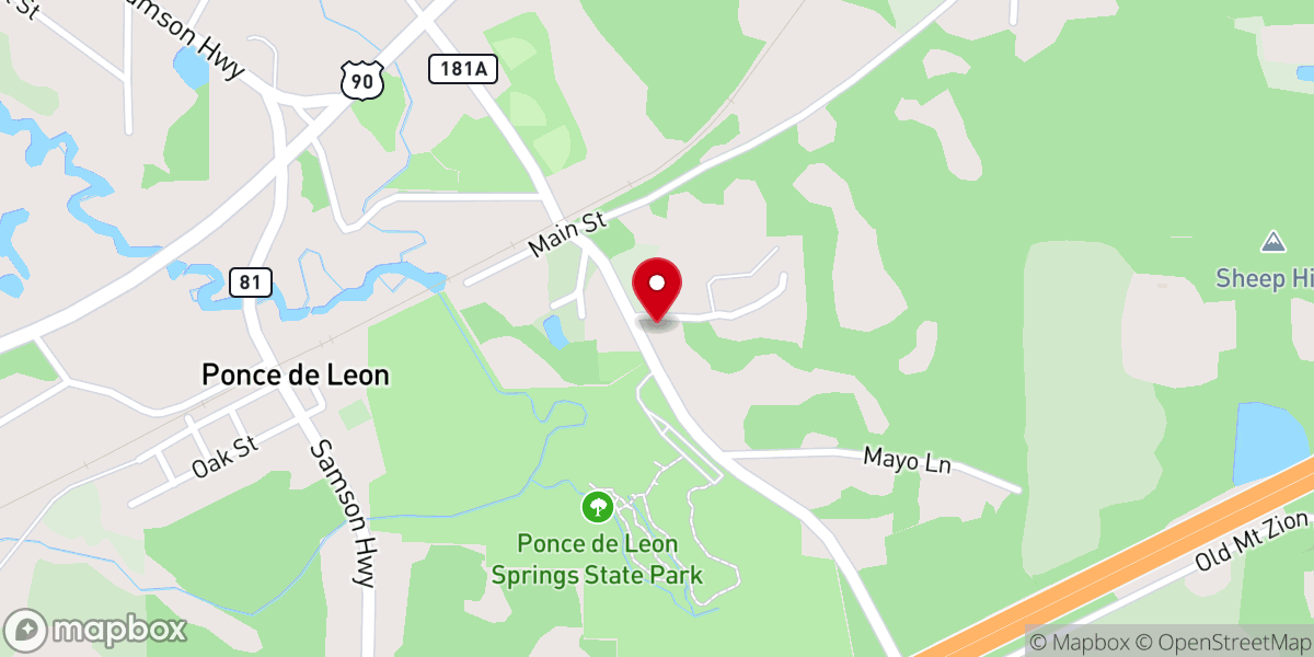 Map showing location of New Day Christian Fellowship