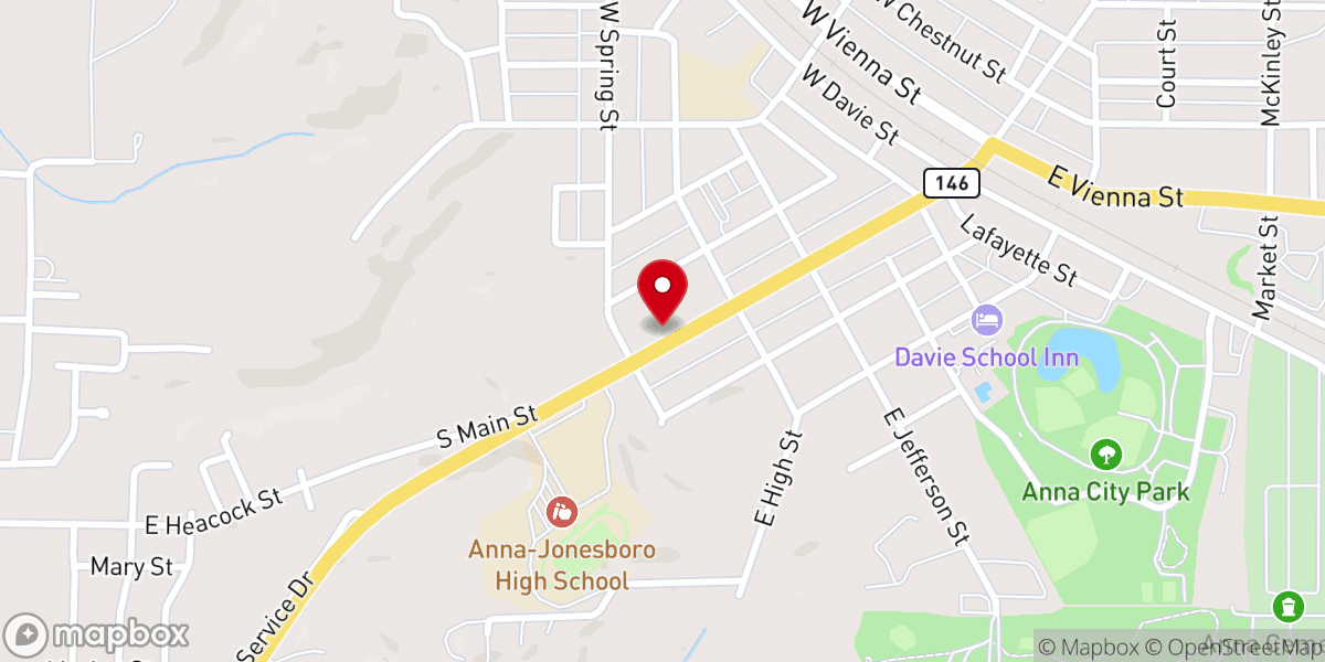 Map showing location of Saint Annes Episcopal Church