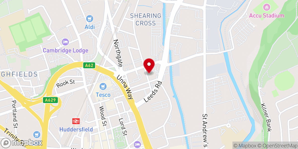 Map showing location of New Testament Church Of God