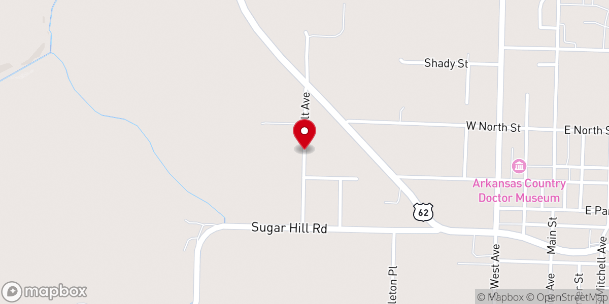 Map showing location of Redemption Church