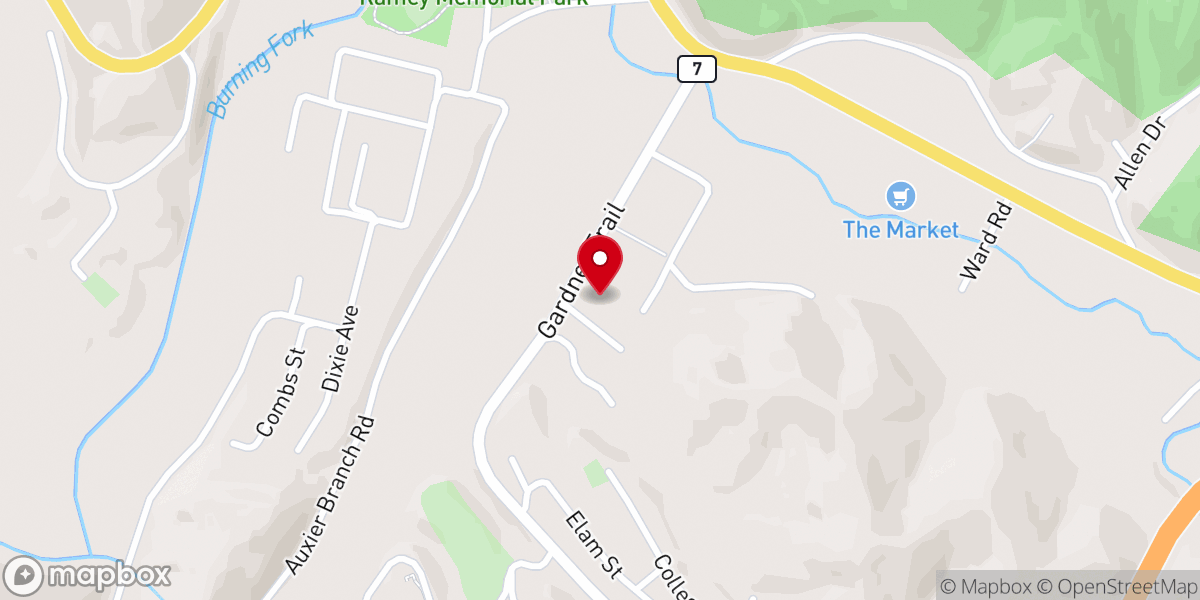 Map showing location of The Church of God of the Union Assembly