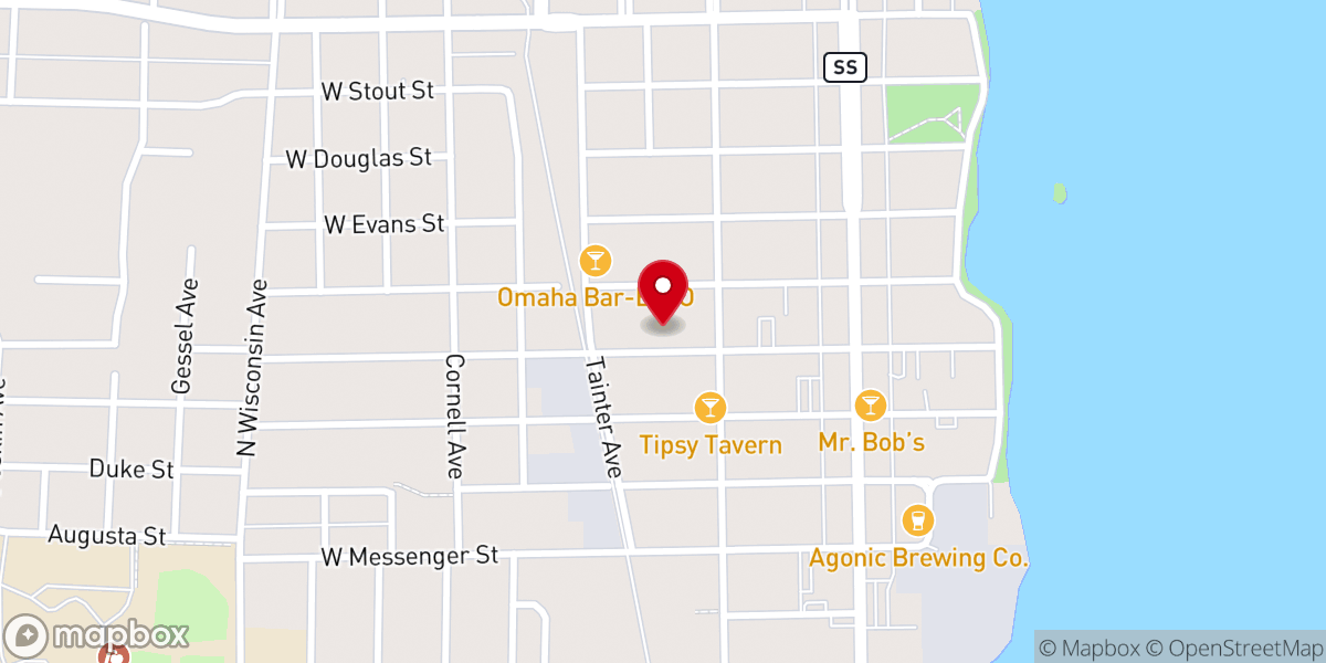 Map showing location of St Joseph's Catholic Church