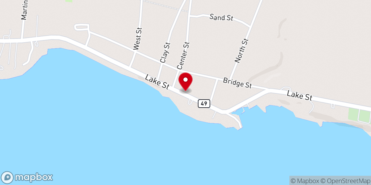 Map showing location of The Cleveland House