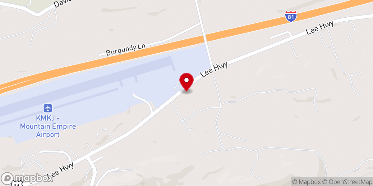 Map showing location of Fulton Church