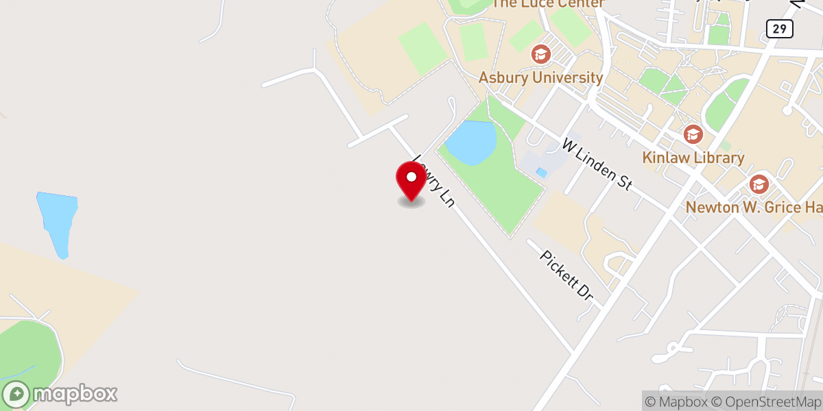 Map showing location of Titus Women Inc