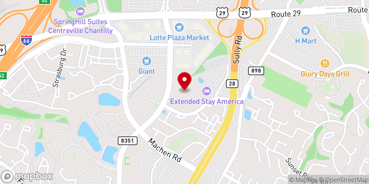 Map showing location of The Church of Jesus Christ of Latter-day Saints