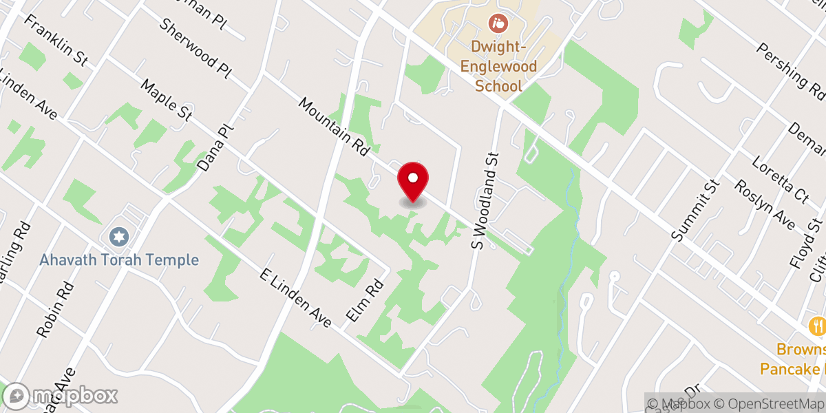 Map showing location of Antiochian Orthodox Christian Archdiocese of North America