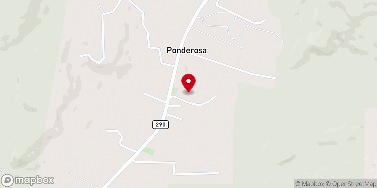 Map showing location of Santo Toribio Church