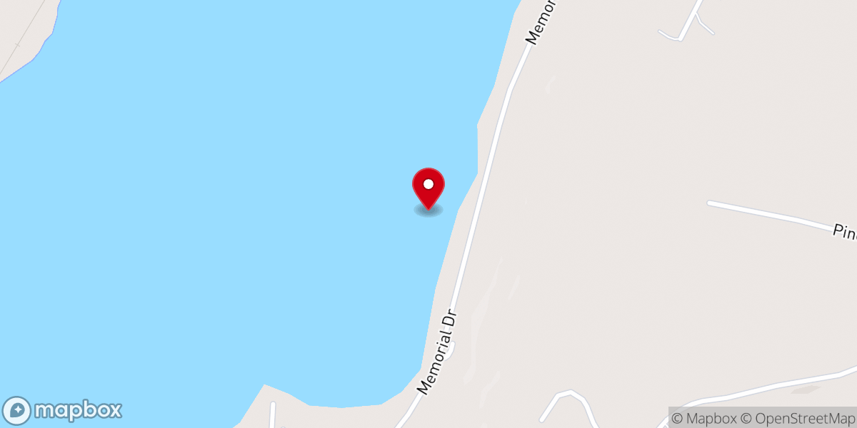 Map showing location of Tres Dias of Maine