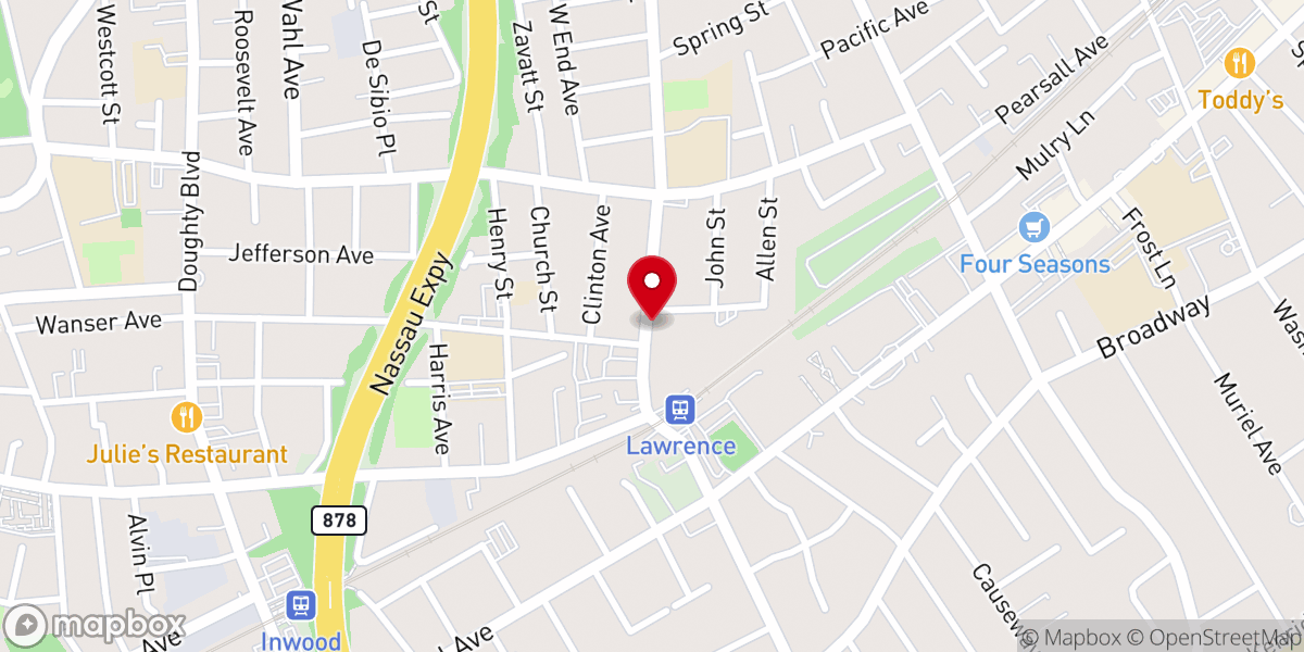 Map showing location of Outreach Church of God In Christ