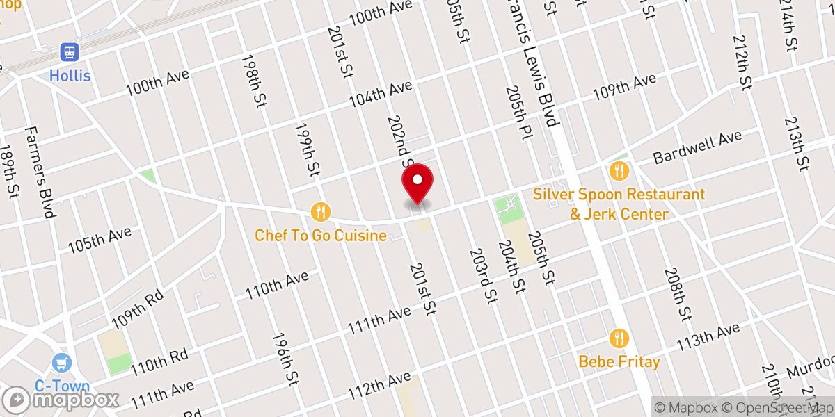 Map showing location of Emanuel Evangelical Mssnry
